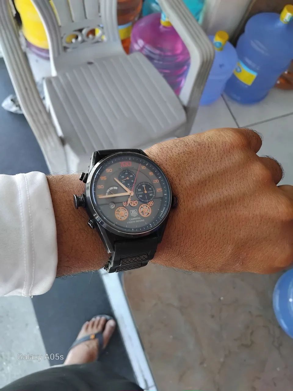 RELÓGIO CARRERA 1/100TH SECOND ORIGINAL 