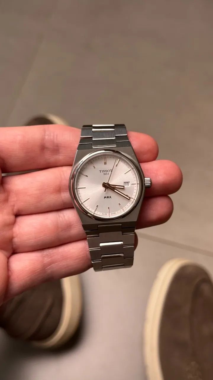 TISSOT PRX CINZA ROSE - Foto 2
