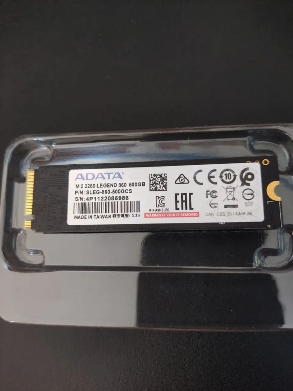 SSD Interno Adata Legend 860 500GB M.2