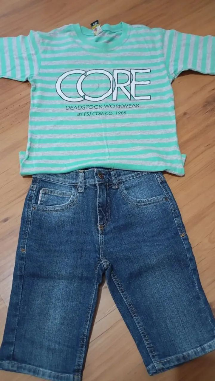 Conjunto menino 6 anos 