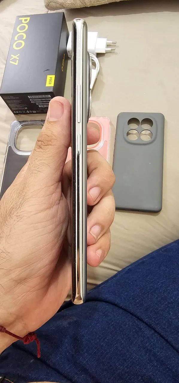 POCO X7 Silver 8GB RAM 256GB ROM - Foto 4
