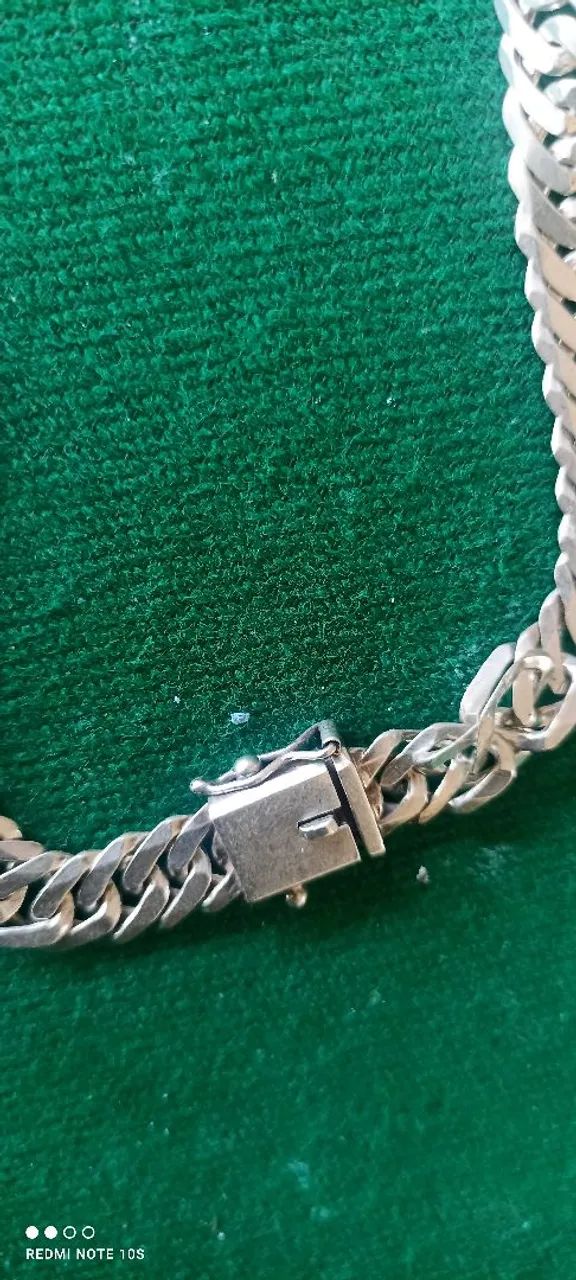 Corrente de prata.  - Foto 4
