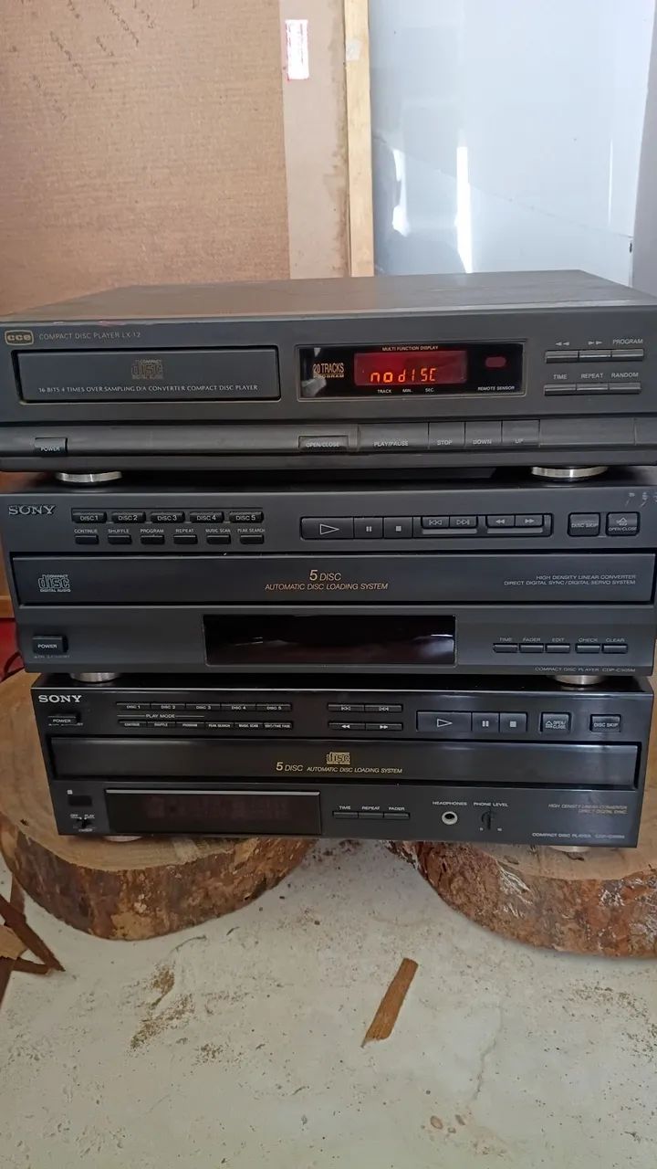 Lote de aparelhos cd player 