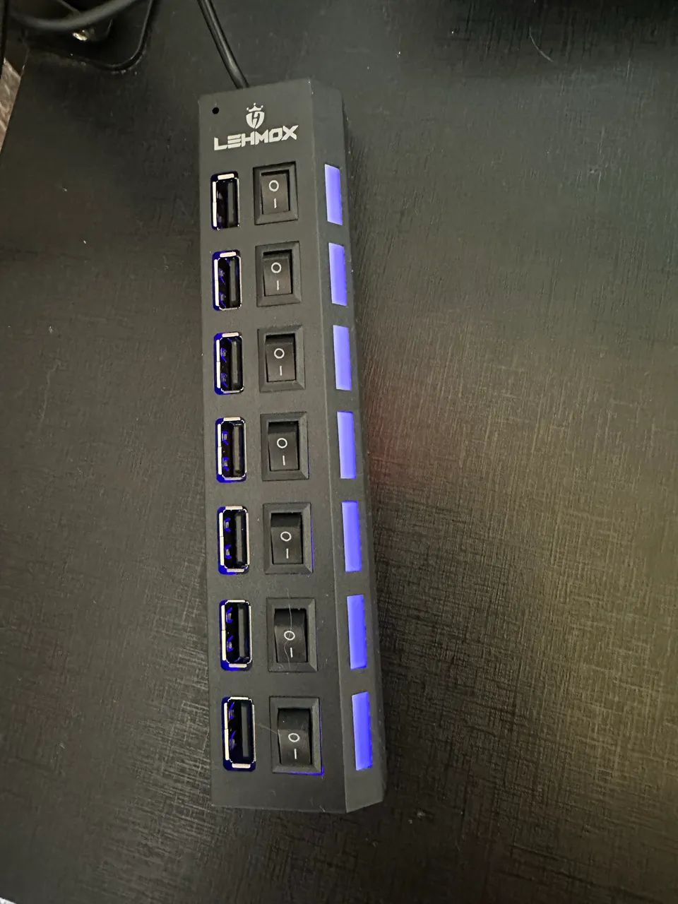 HUB USB 2.0 LEHMOX LEY-02 ? 7 PORTAS - Foto 5