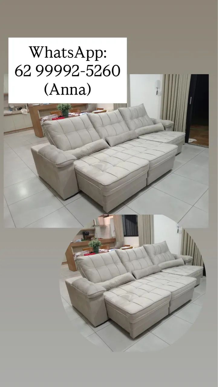 Sofá sofá sofá (//) Retrátil 
