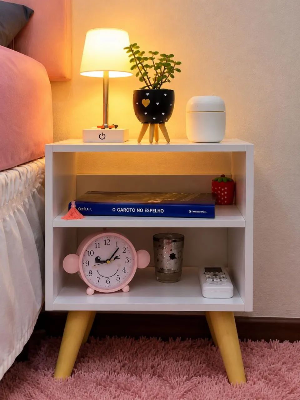 MESA DE CABECEIRA RETRO COMPACTA 