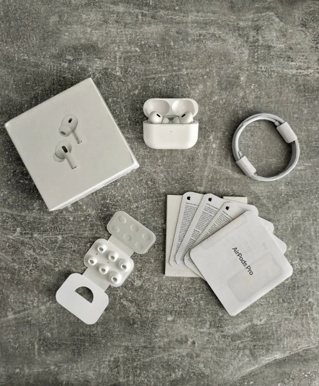 Fone Sem Fio Estilo AirPods Pro com Acessórios e Caixa - Foto 5
