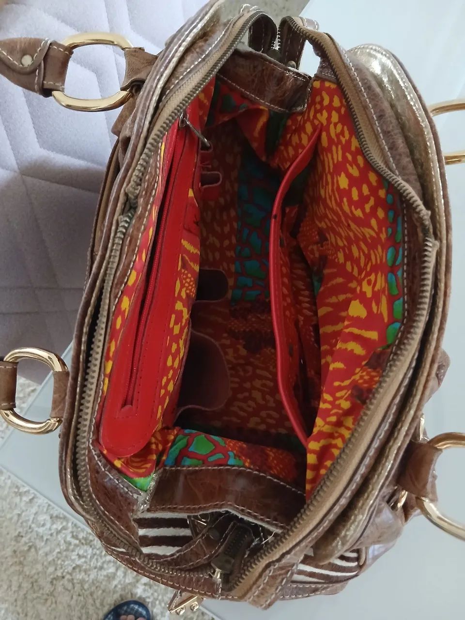Bolsa Marrom linda - Foto 4