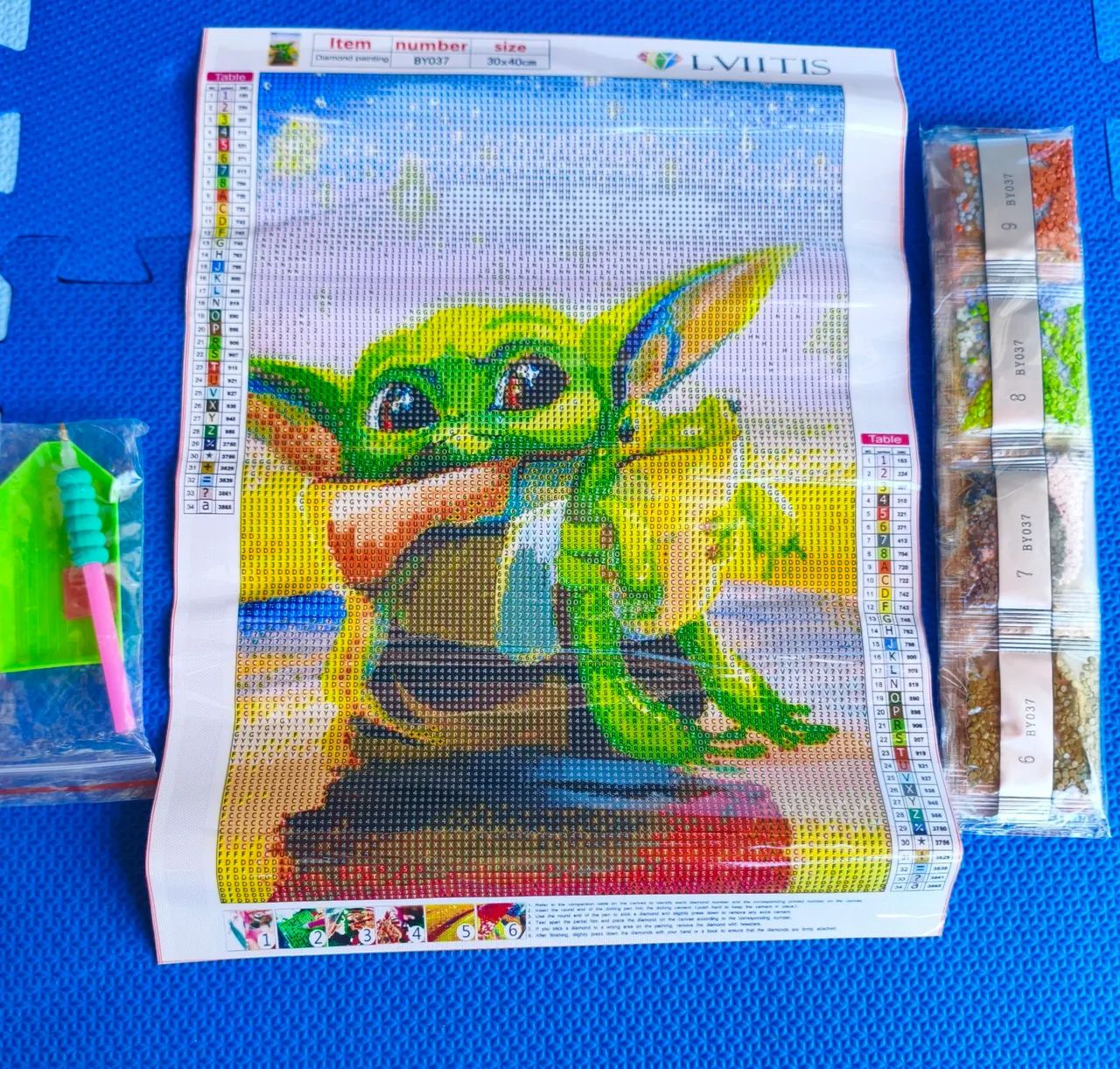 Kit Pintura por Diamante 5D 30 x 40 cm