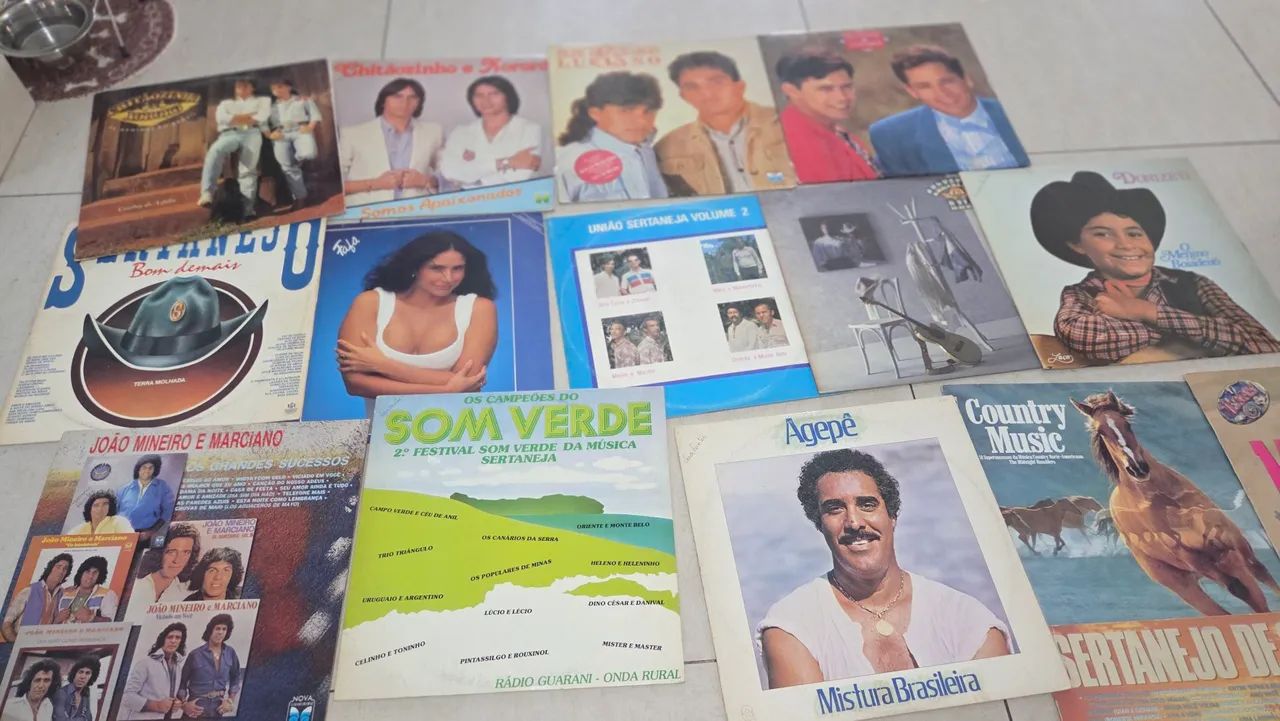 16 Discos SERTANEJO (valor lote)
