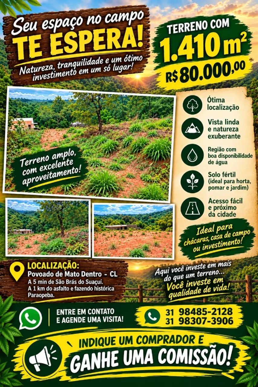 Chácara 1410m2