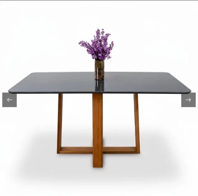 Mesa de Jantar Elegance Madeira 1,60 - Foto 2