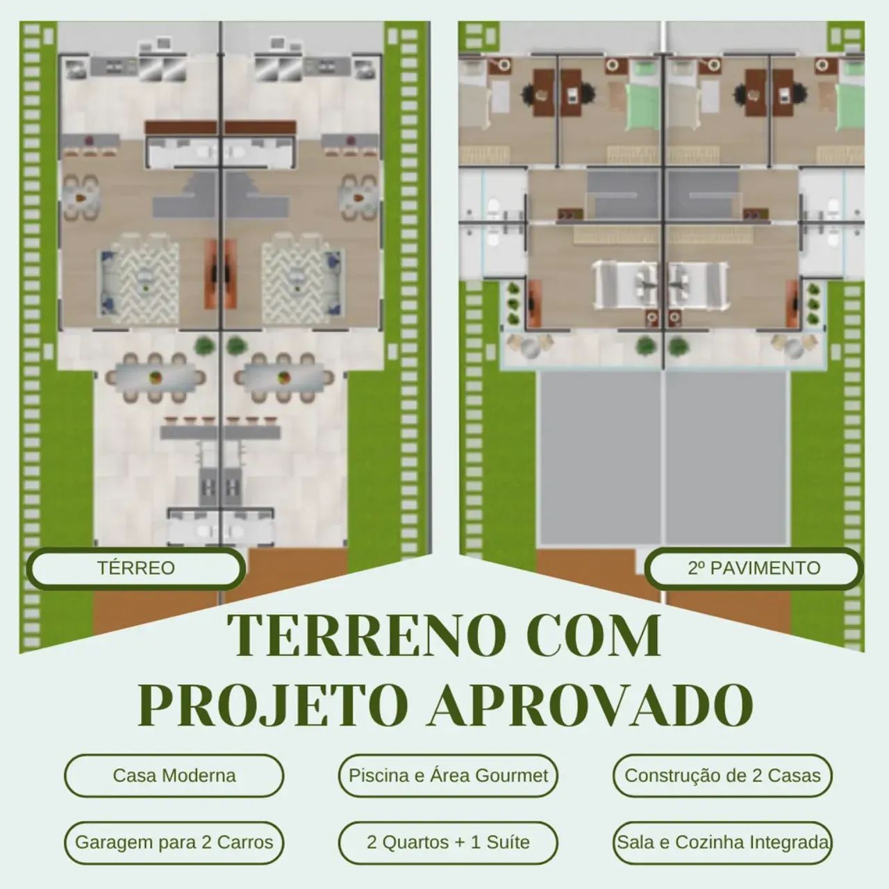 Lote/Terreno para venda tem 475 metros quadrados - Foto 2