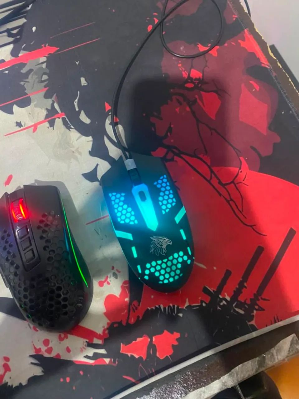 Kit gamer (teclado e mouse)