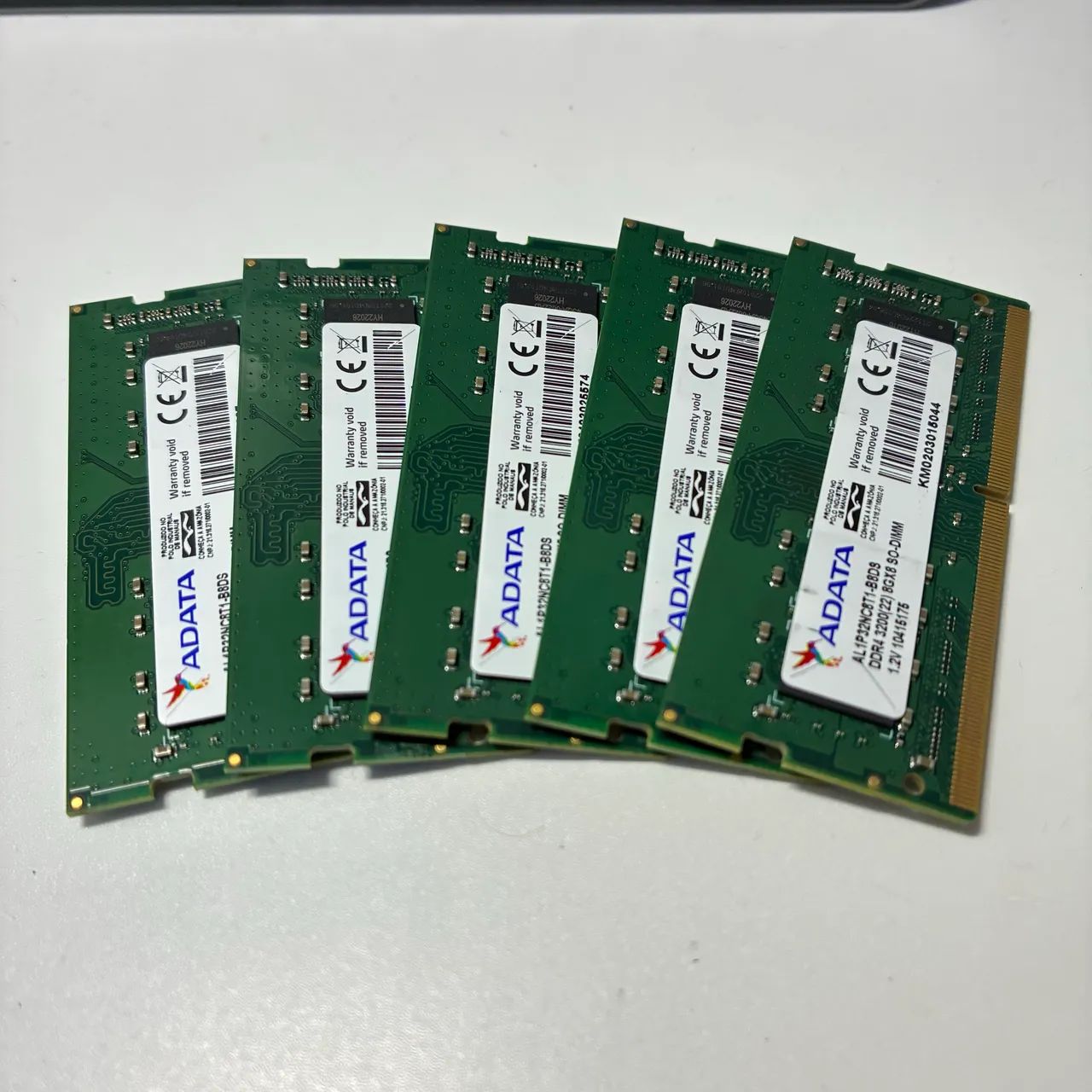 Kit 5 Memórias DDR4 8GB 3200mhz Adata - Foto 4