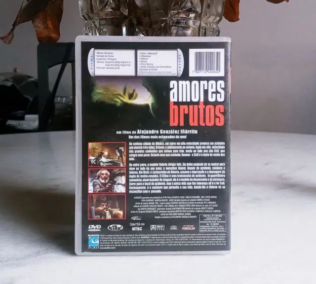 filme dvd - amores brutos - Foto 2