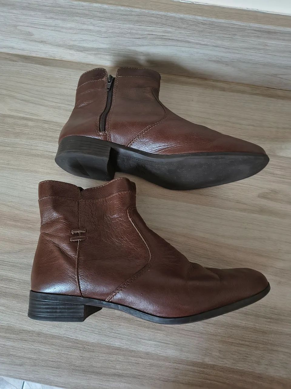 Bota couro legítimo Tam 36 - Foto 4