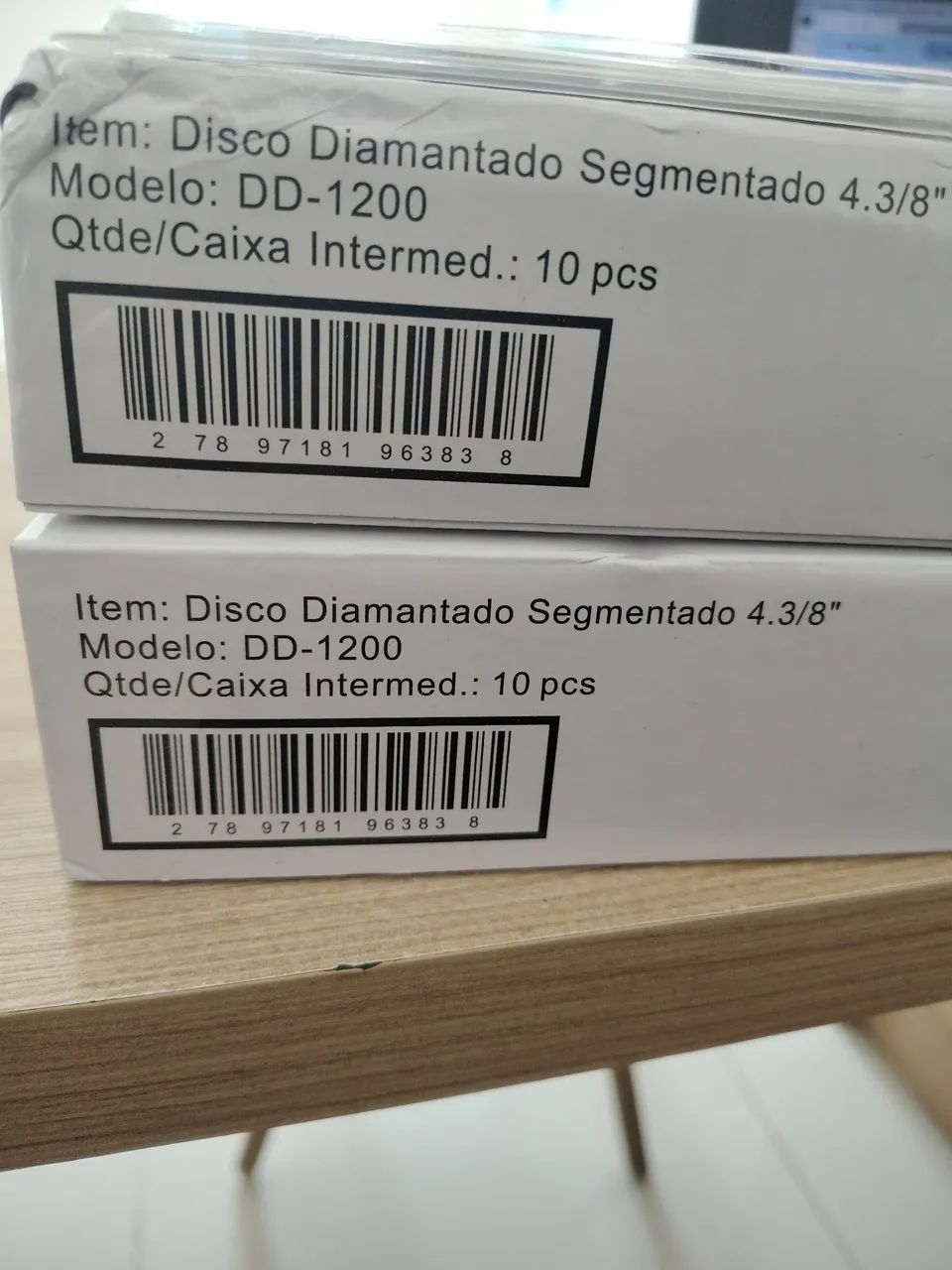Unidade DISCO DIAMANTADO - SEGMENTADO 110X20mm 4" - Foto 3