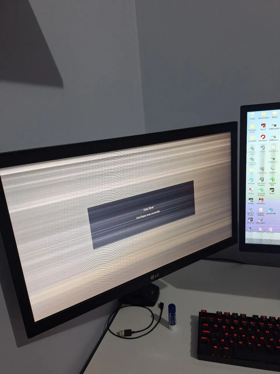 Monitores LG com defeito - Foto 2