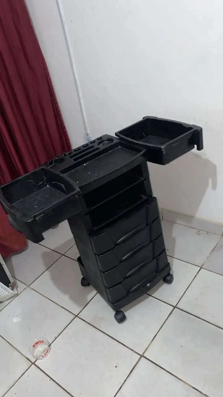 Carrinho auxiliar cabeleireiro  - Foto 2