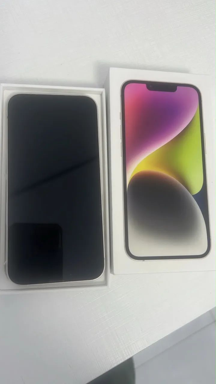 iPhone 14 branco 128GB - Foto 2