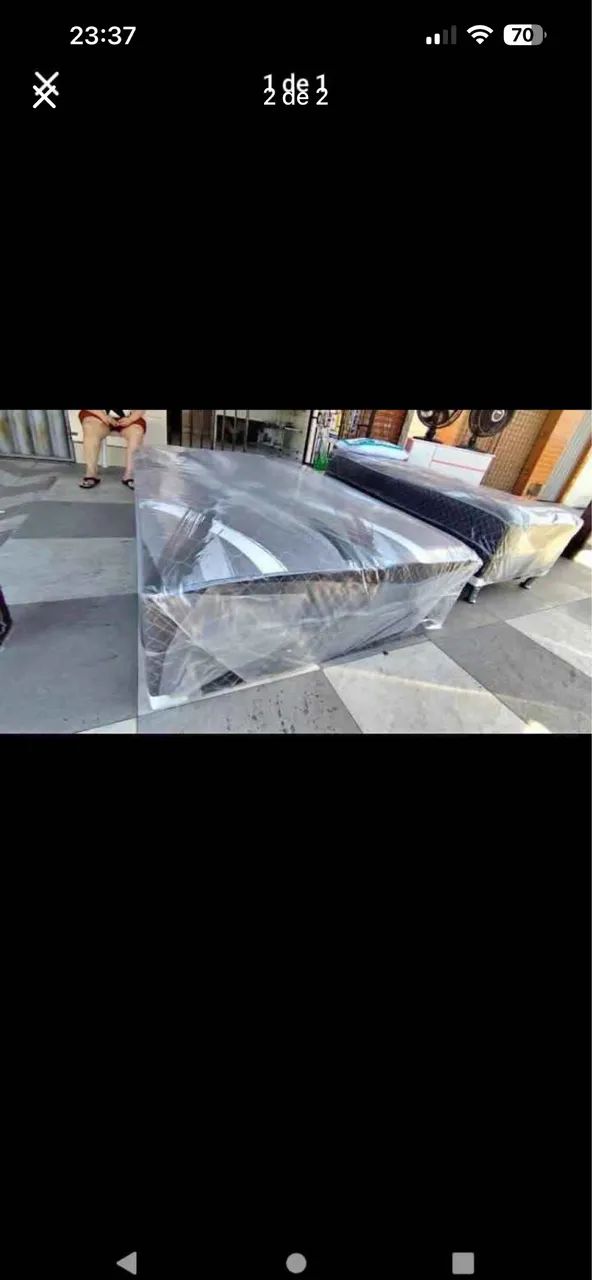 Cama de casal e molas ensacadas  - Foto 5