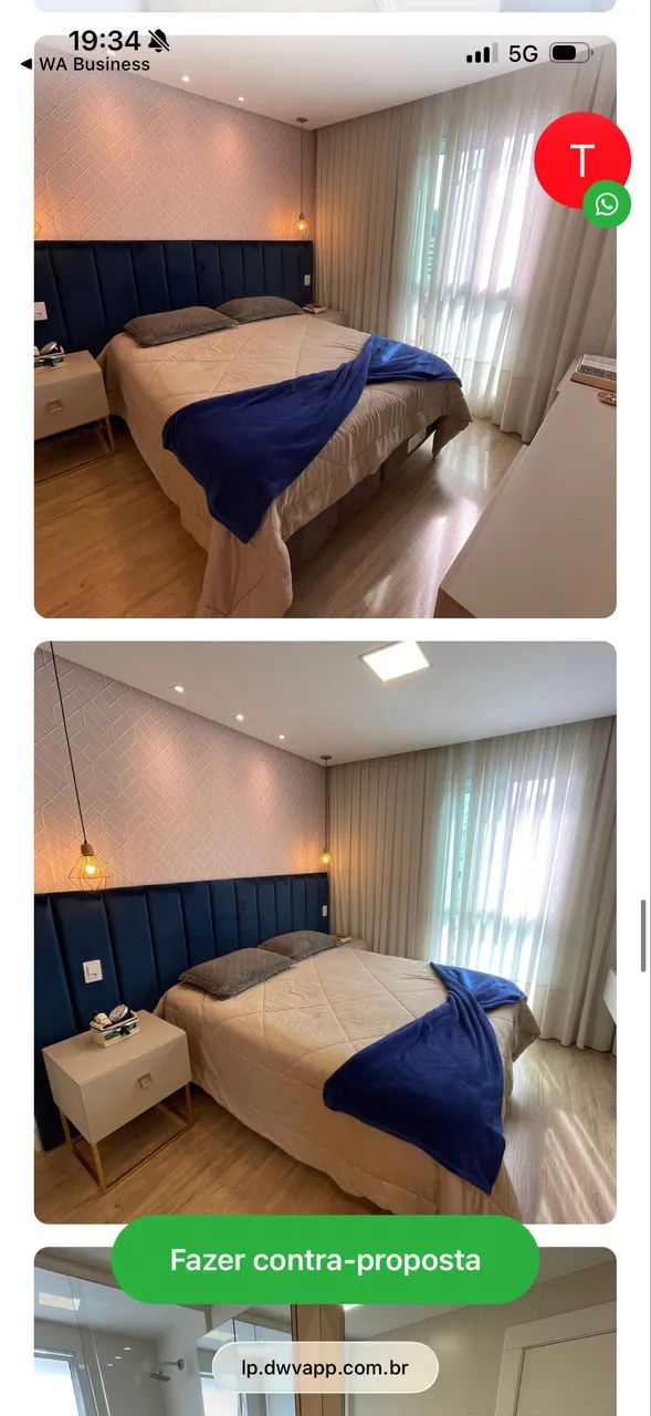 Apartamento finamente mobiliado Splendya tower fg  - Foto 3