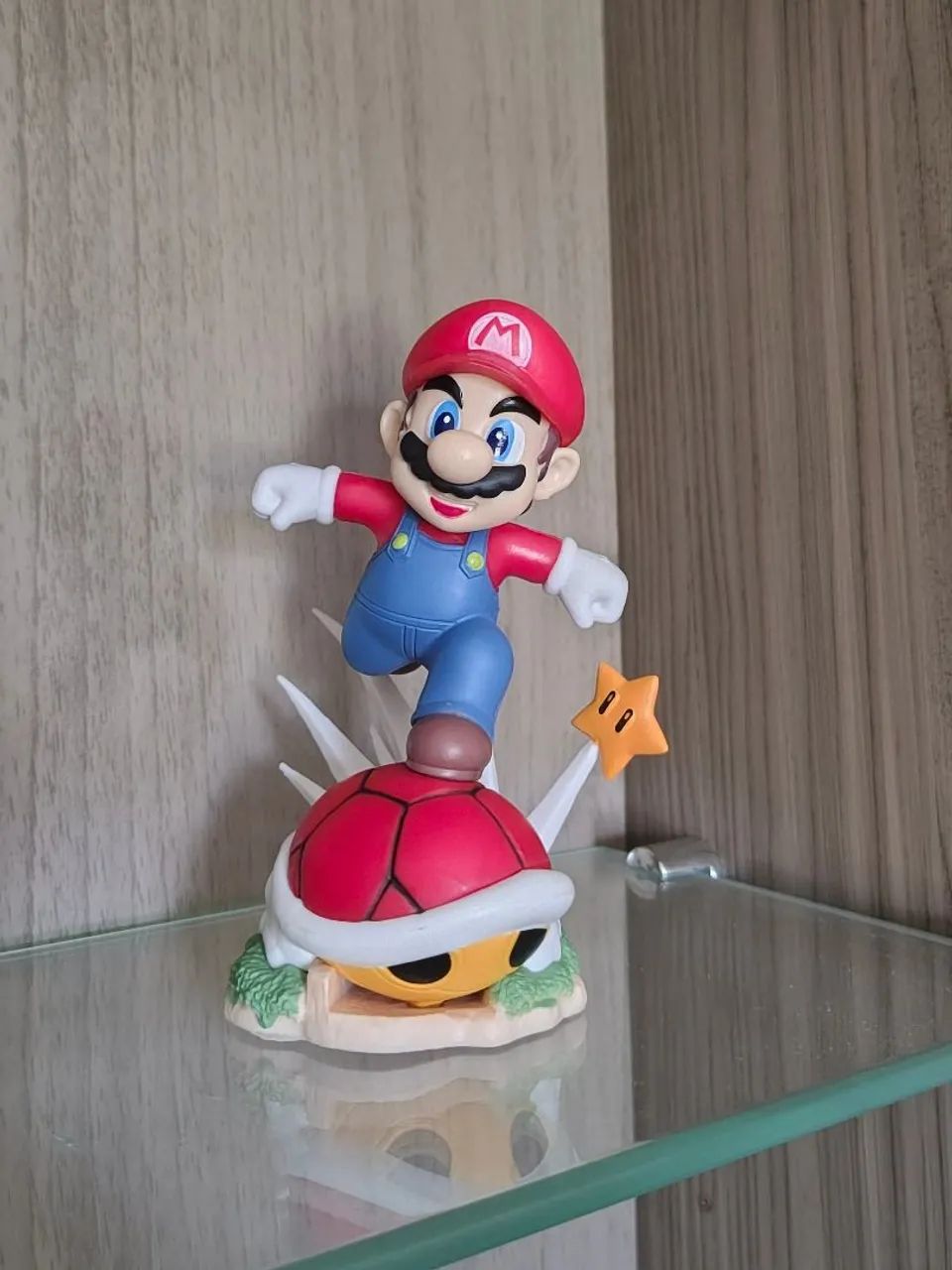 Action Figure Estátua Super Mario Bros - Como Novo