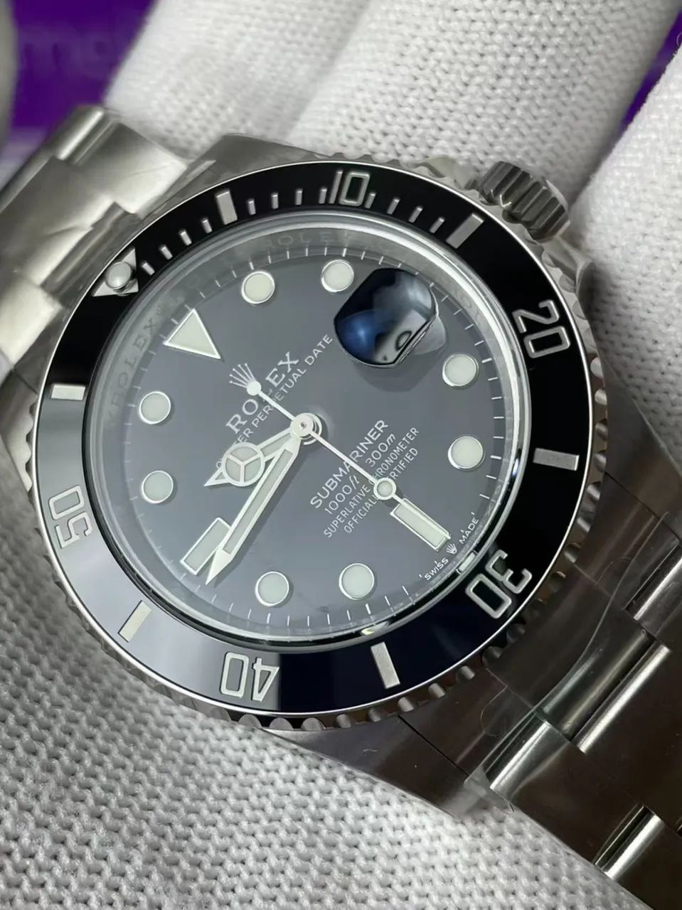 Relógio Rolex Submariner VSF 126610LN 41mm