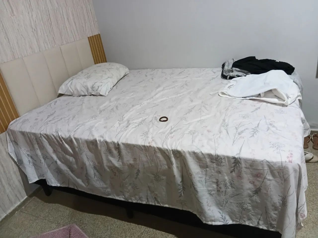 Cama box de casal - molas