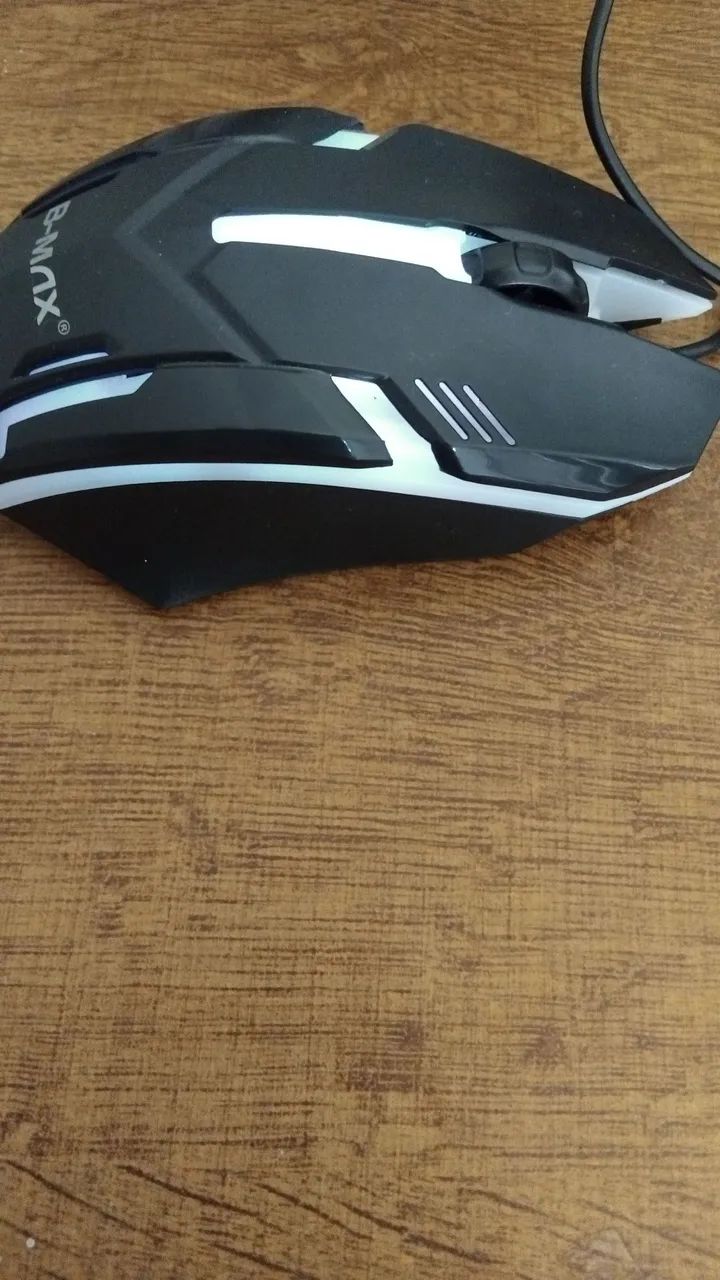 mouse com Lede e fio bom e novo - Foto 2