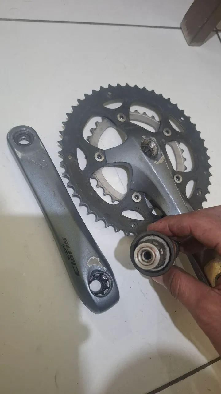 Speed shimano pedivela  - Foto 3