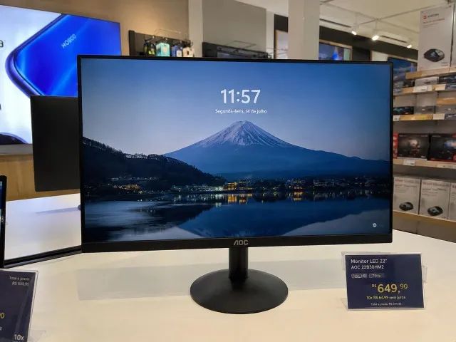 Monitor AOC LED 22" - HDMI + VGA | Excelente Estado - Foto 4
