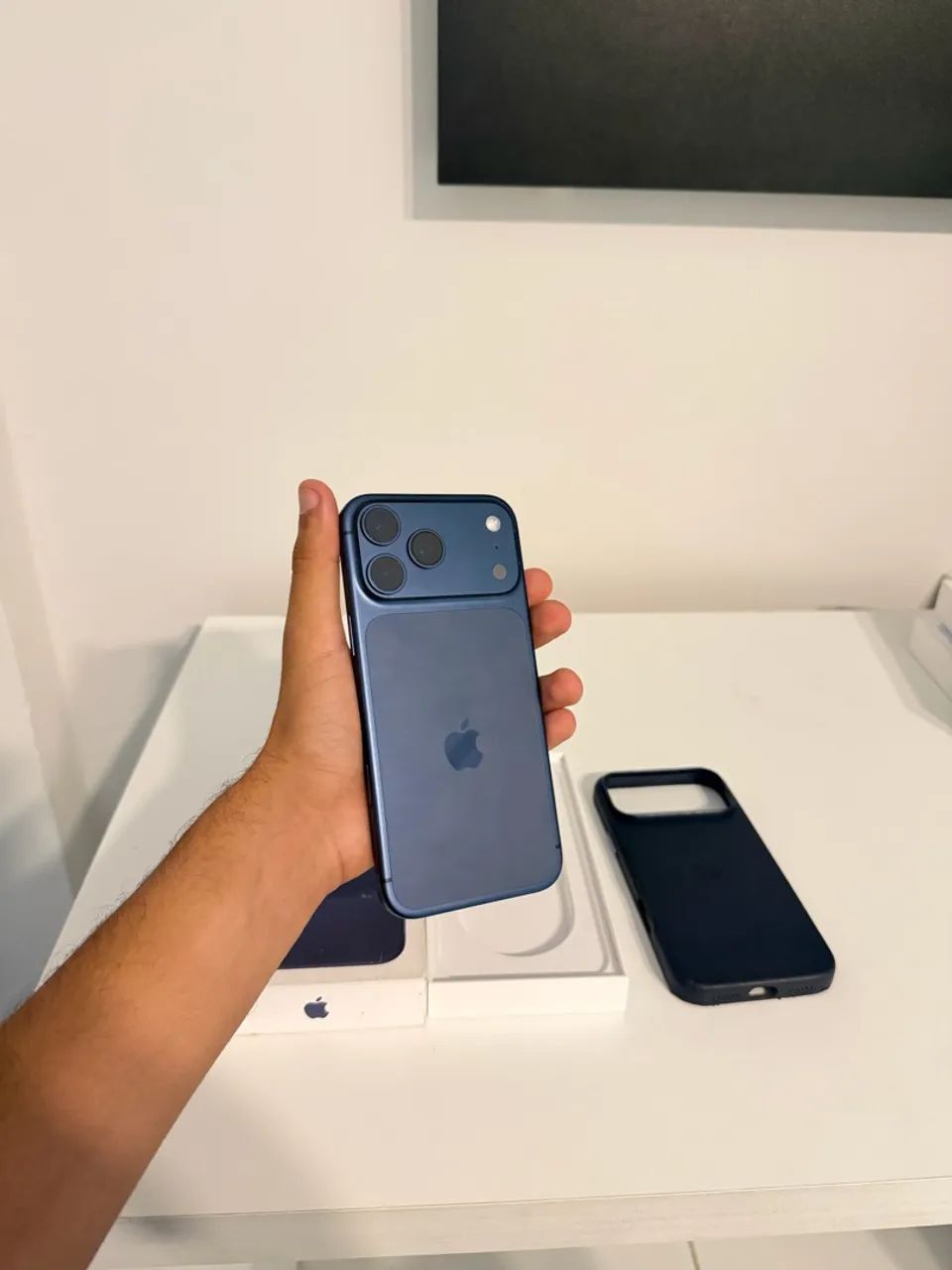 iPhone 17 pro max azul 256gb - Foto 3