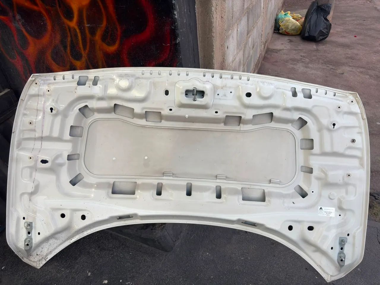Capô do carro Fiat Pulse 2022 original com detalhe  - Foto 2
