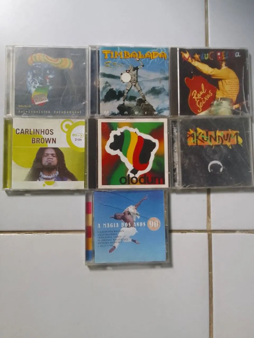 Lote com 7 cds originais!