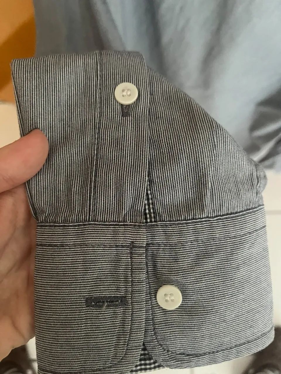 Camisa Social Cinza - Foto 2