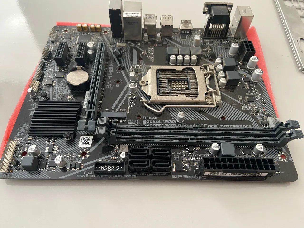 PLACA MÃE GIGABYTE H410M H V2