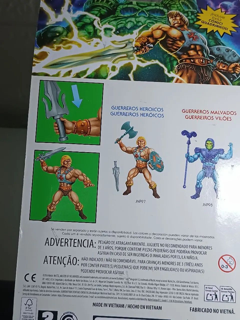 He-man Mattel novinho - Foto 2