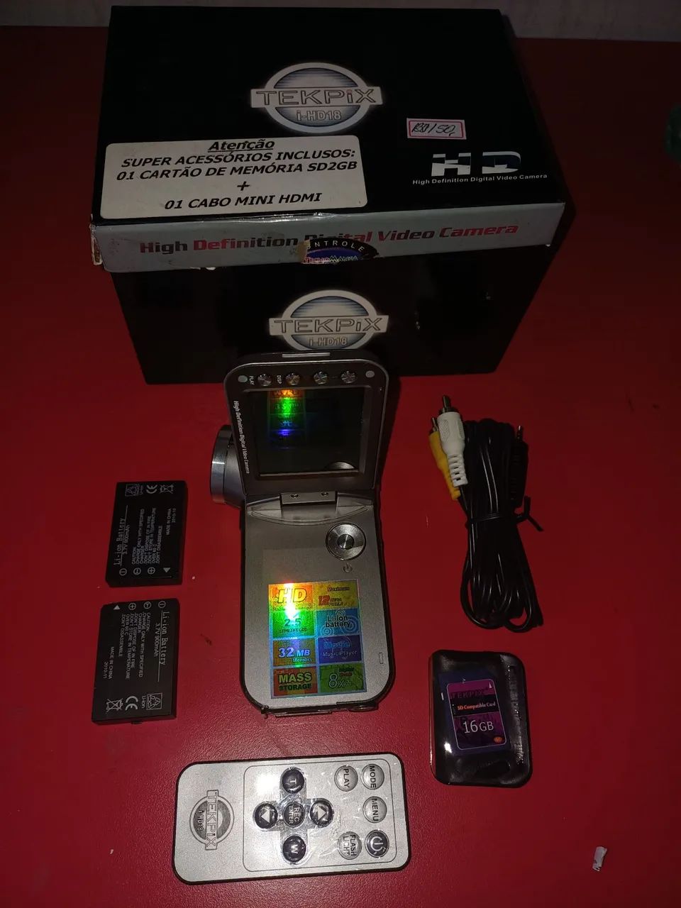 Filmadora digital Tekpix.