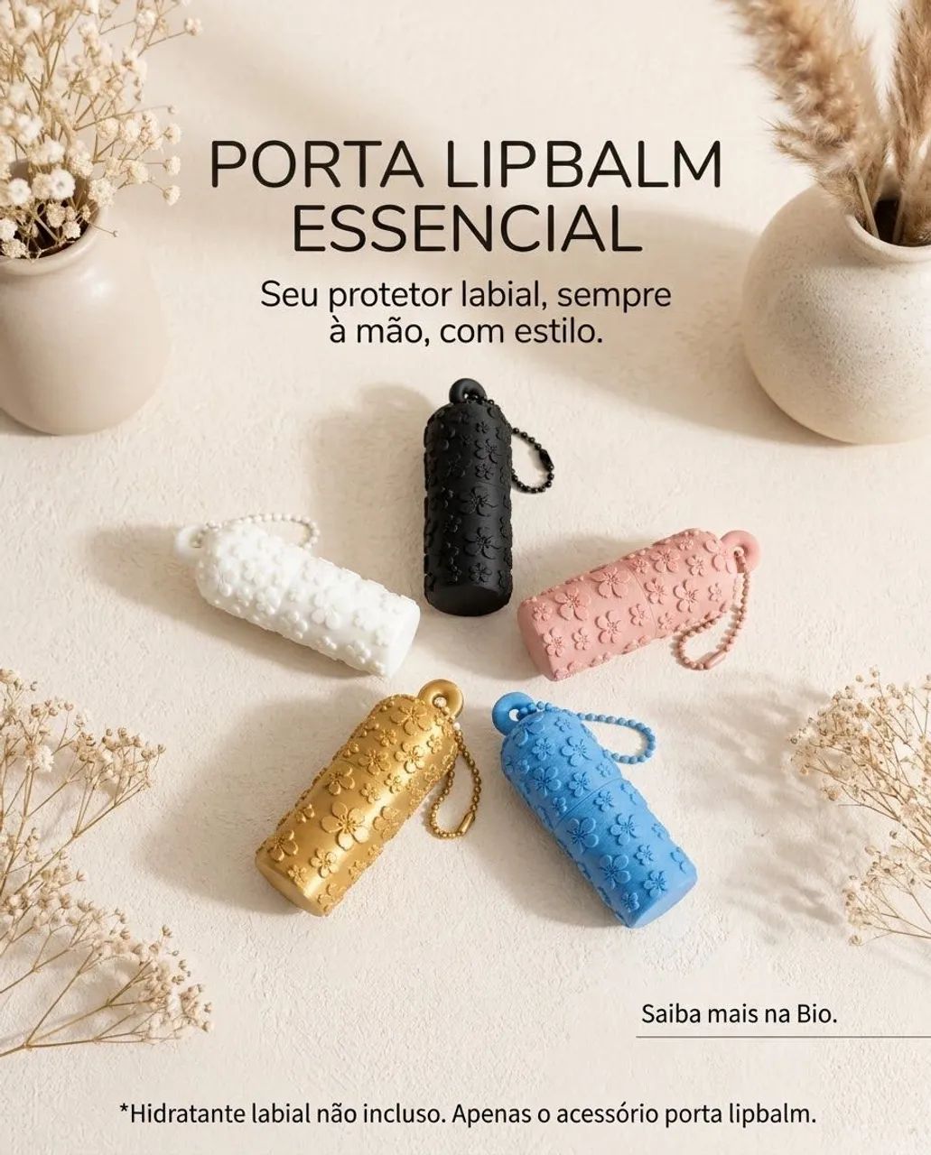 Chaveiro - Porta Lip Balm