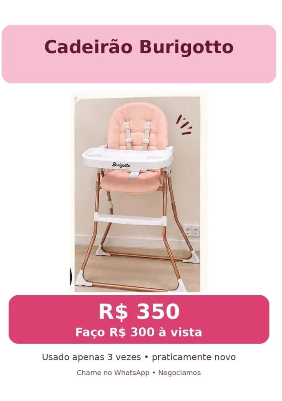 Cadeirão Burigotto 