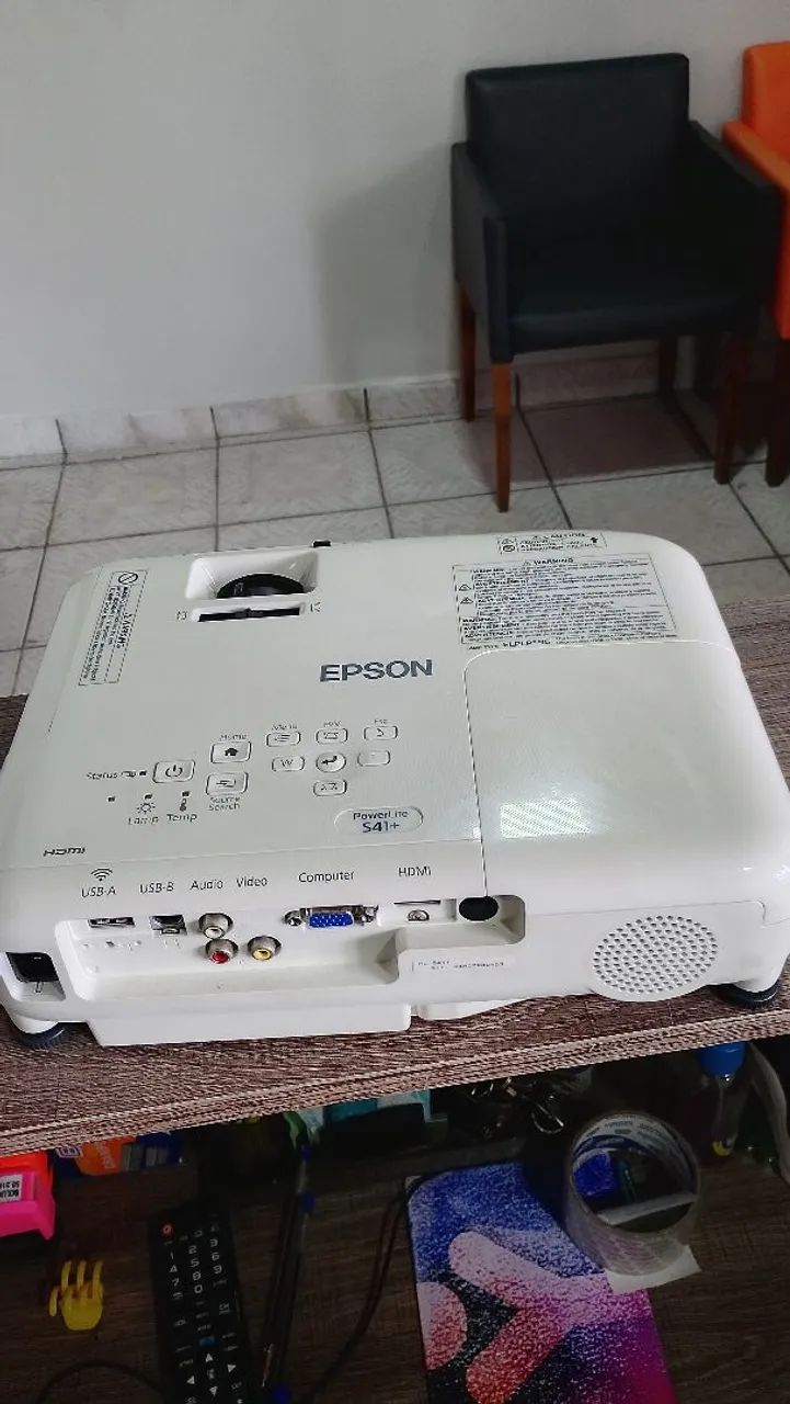 Projetor Epson PowerLite S41+ - Foto 2