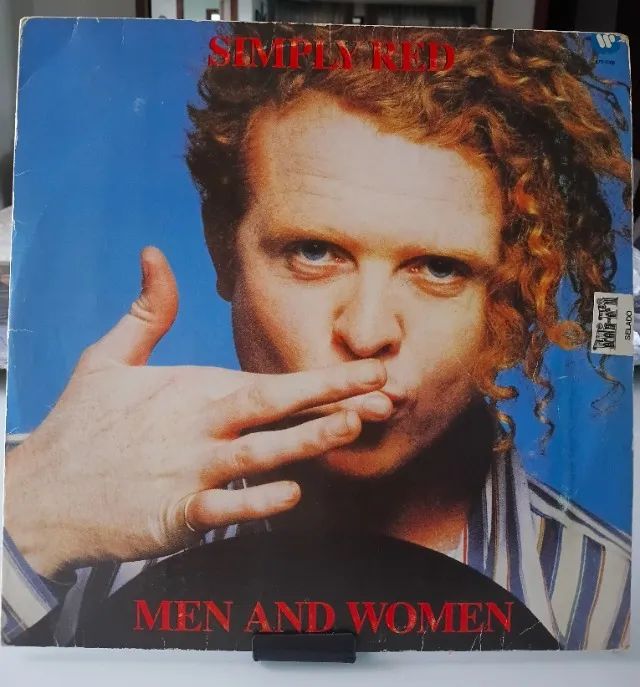 02 discos ( Disco, Lp, vinil ) raros Simply Red