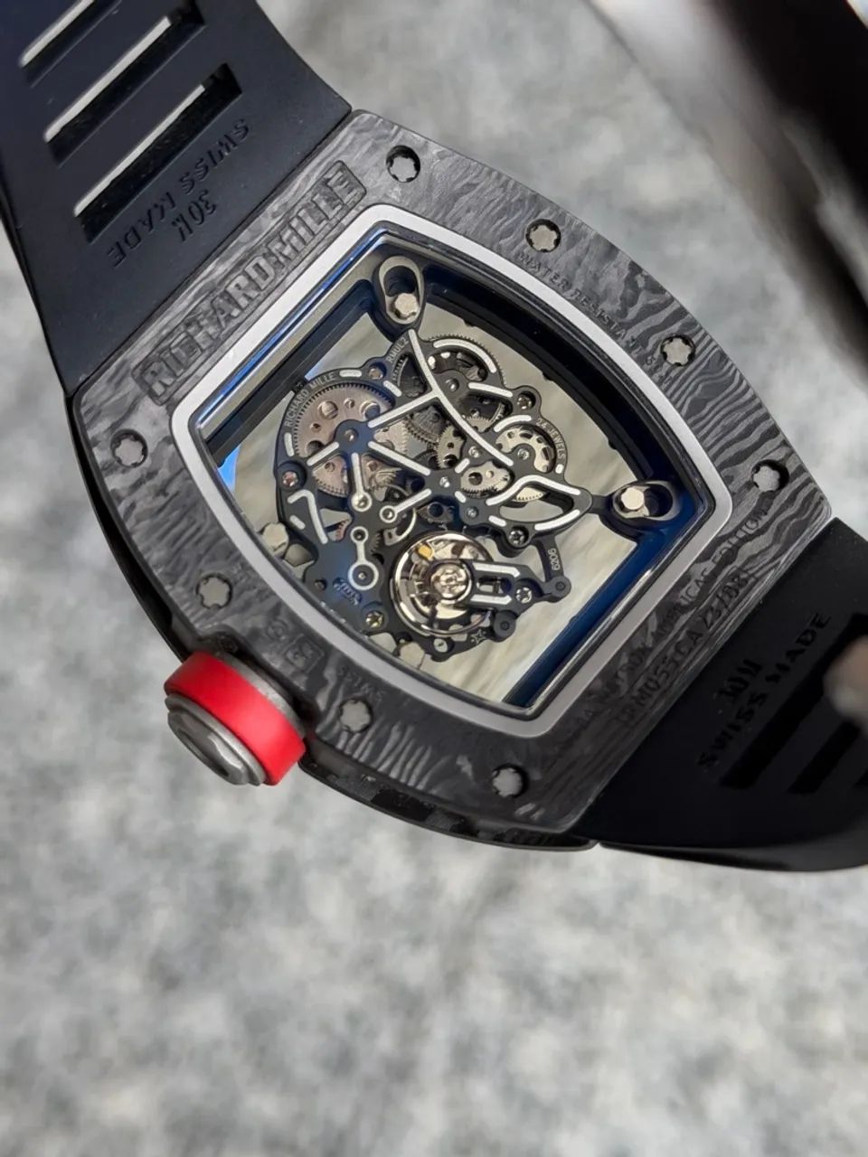 Richard Mille RM055 Bubba Watson Preto - Foto 3