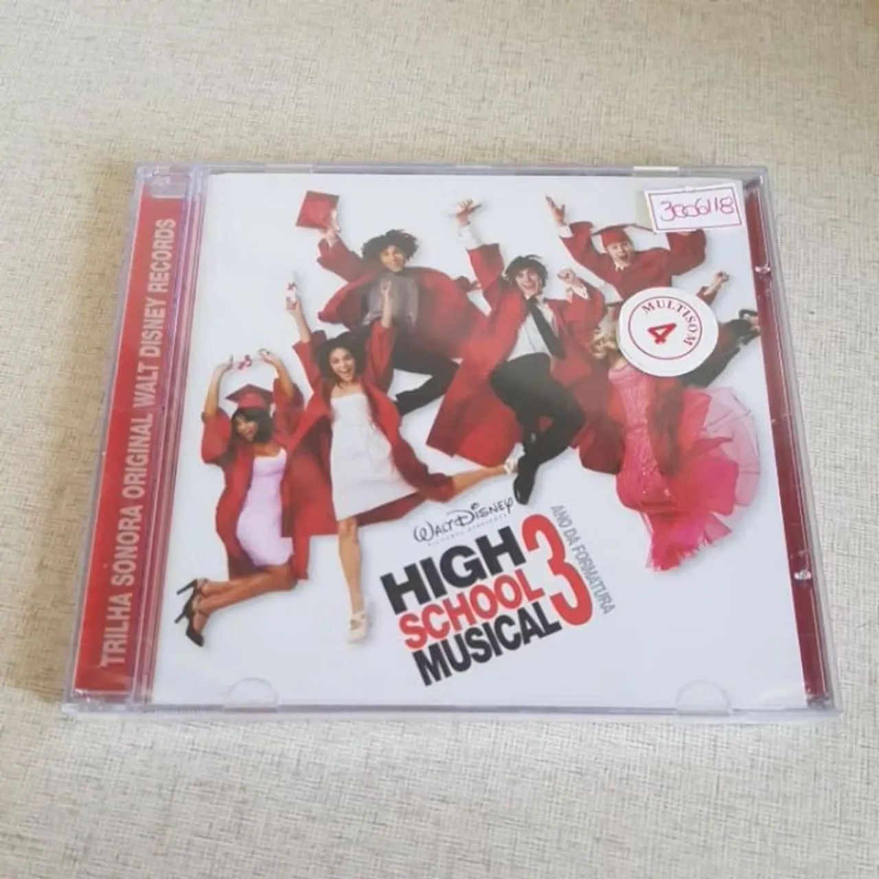 CD HIGH SCHOOL MUSICAL 3 (LACRADO)  ANO DA FORMATURA- AA 80000