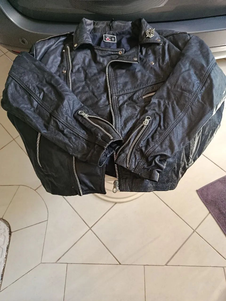 Jaqueta em couro - Foto 2