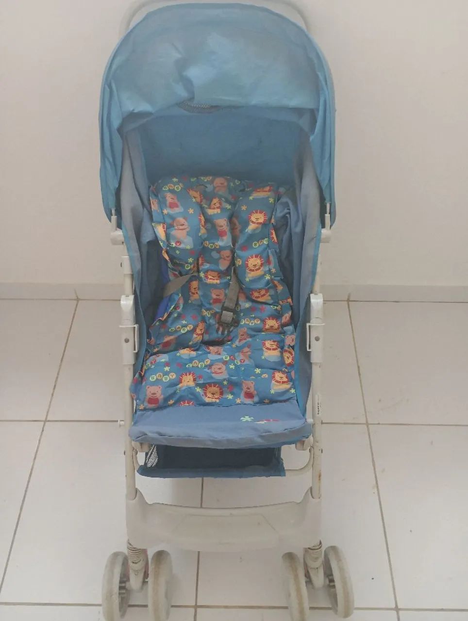 Carrinho de bebê Voyage Azul - Foto 3