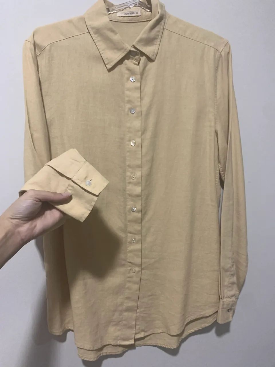Camiseta Social Feminina Bege 