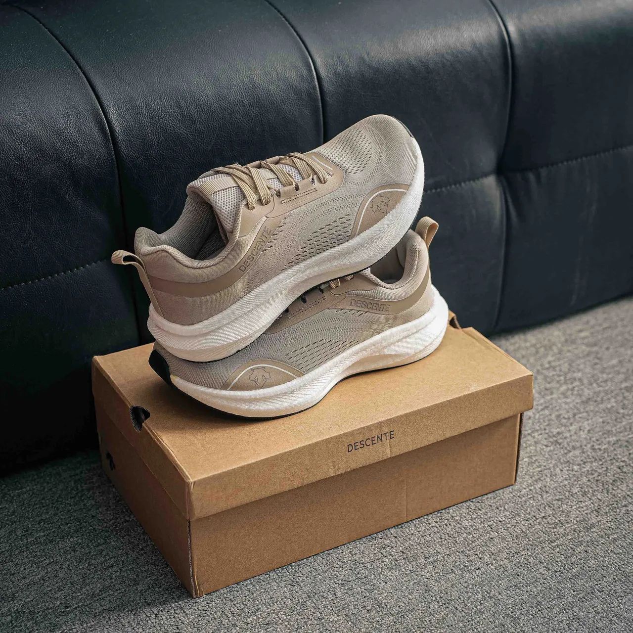 DESCENTE Run Step - Bege/Off-White - Foto 2